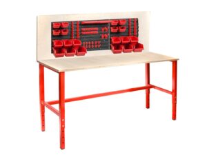 Töölaud 150x60 tööriistaseinaga