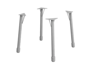 Lauajalad metallist 2 - 4tk