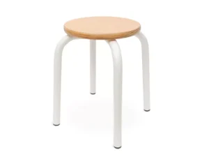 Metalljalgadel taburet