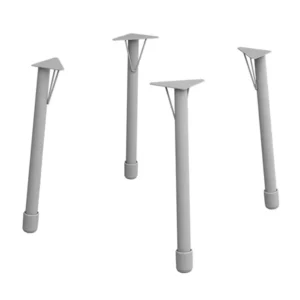 Lauajalad metallist 4 - 4tk