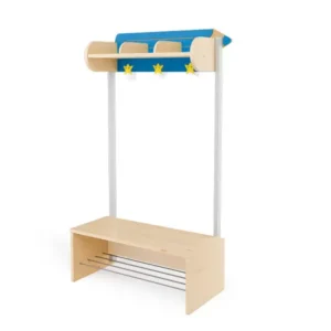 Garderoobikapp 3 sinine