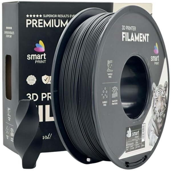 PLA metallikmust