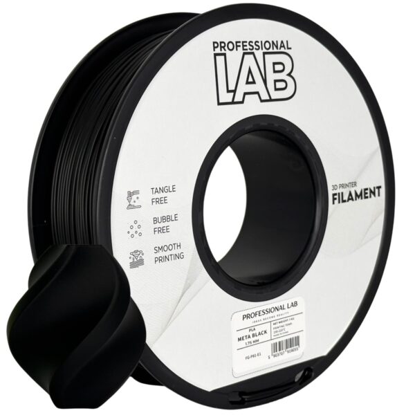 PLA metallikmust