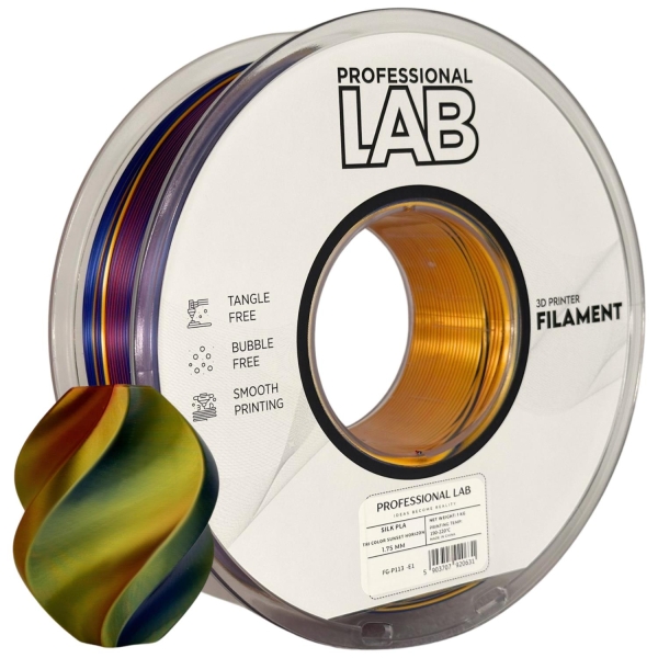 Silk PLA kolmevärviline (Päikeseloojang)