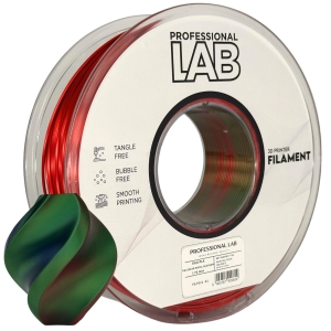 Silk PLA kolmevärviline (Kuninglik Õis) filament 1kg | Prof. Lab 1,75mm