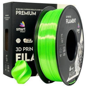 Silk PLA roheline filament