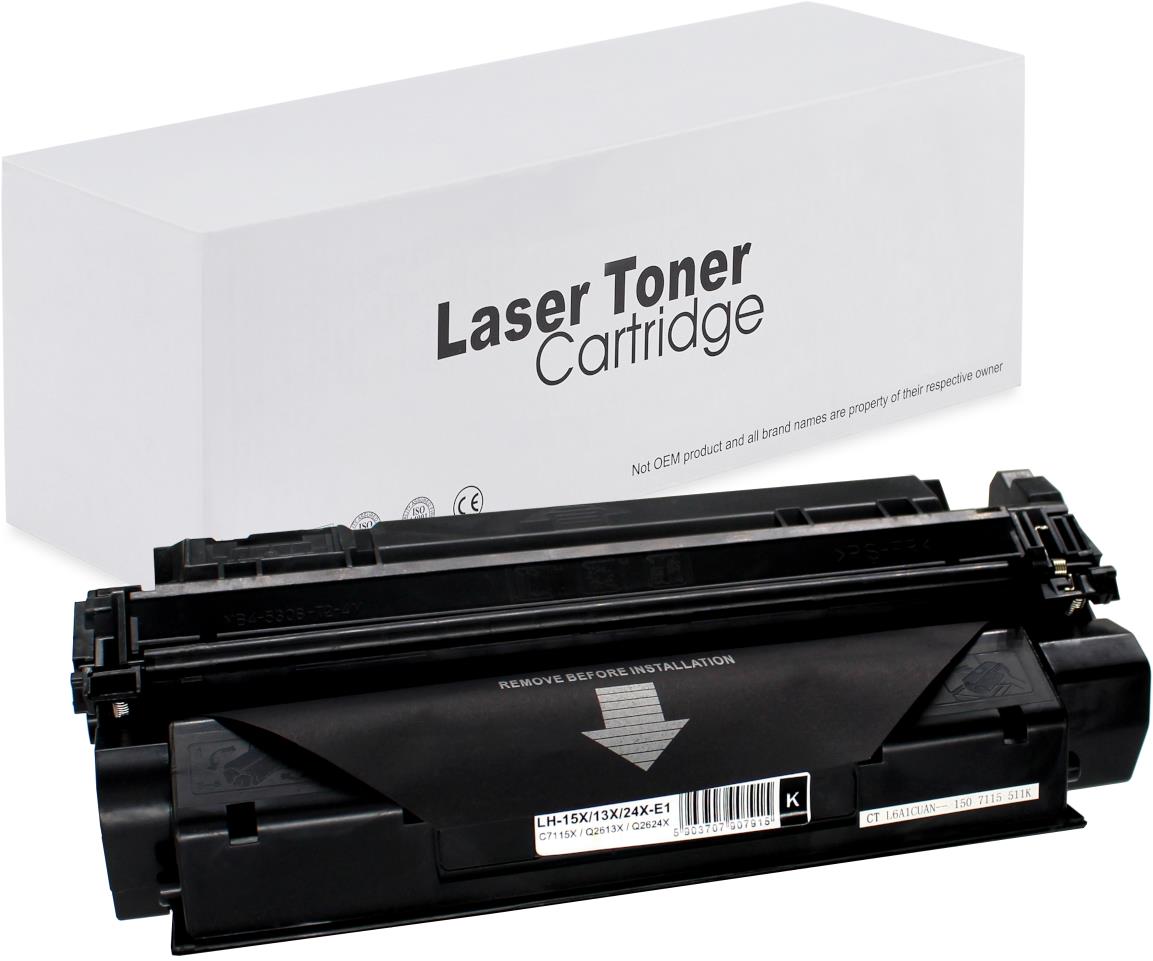 Toner HP-15X/13X/24X | C7115X / Q2613X / Q2624X